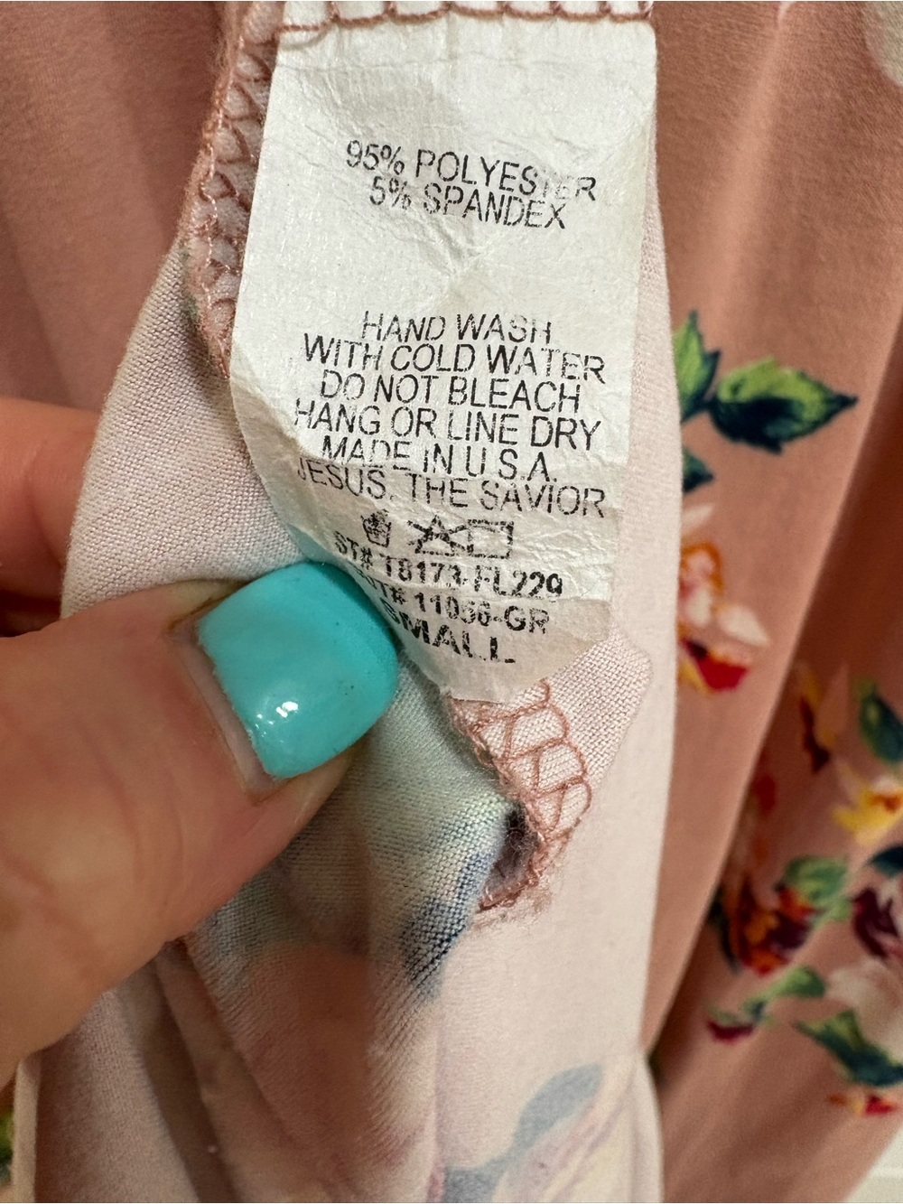 Reborn J Dusty Rose Floral Wrap Maxi Dress - Picture 6 of 6